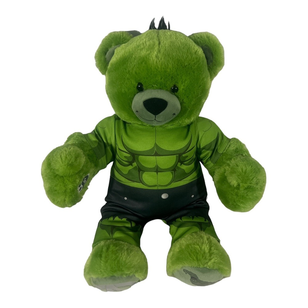 Build A Bear (BAB) Marvel Avengers The Incredible Hulk 17" Plush Stuffed Toy